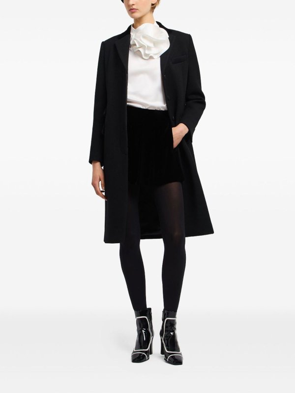 EMPORIO ARMANI buy online Knielanger Mantel - Schwarz