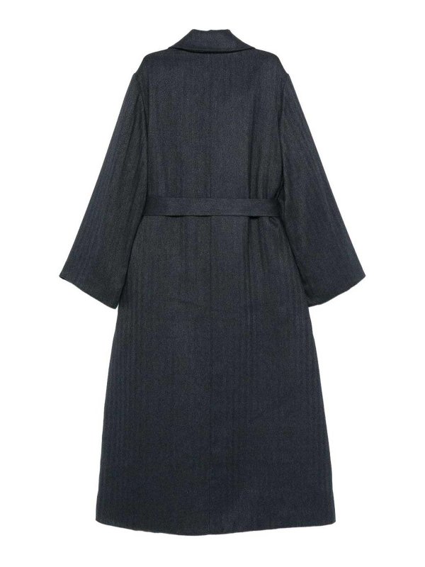 EMPORIO ARMANI: Knielange Mäntel online - Knielanger Mantel - Blau