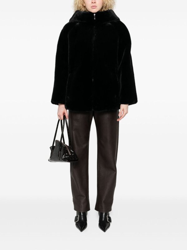 EMPORIO ARMANI: Chaquetas y Chaquetones acolchados online - Chaqueta Alcochada - Negro