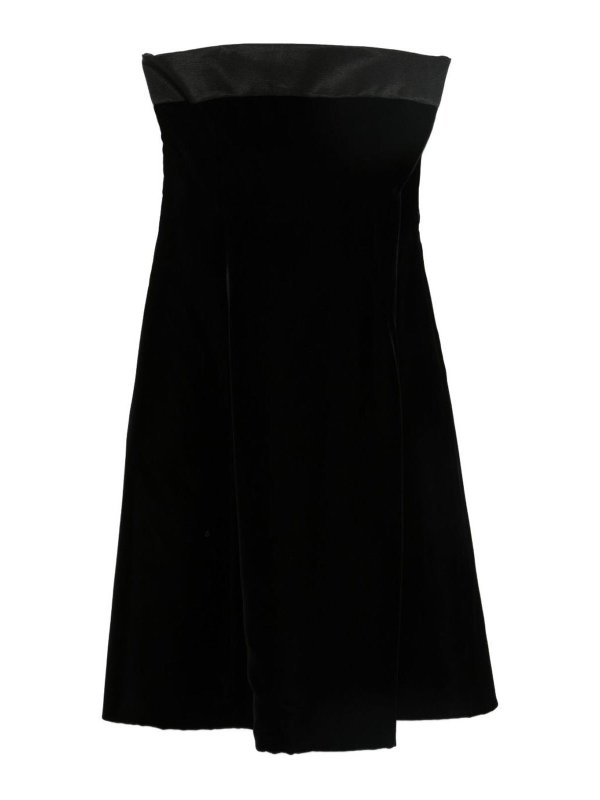 EMPORIO ARMANI: Vestidos cortos - Vestido Corto - Negro