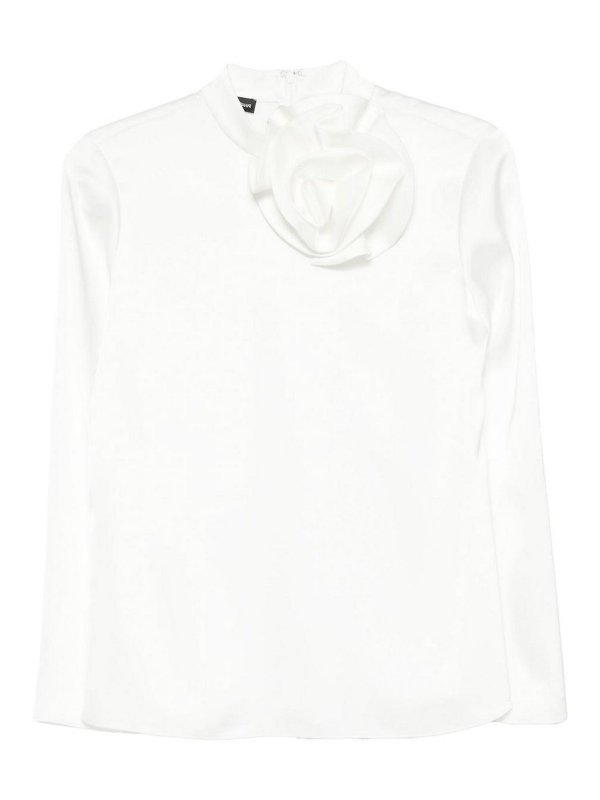 EMPORIO ARMANI: クルーネック - クルーネック - 白