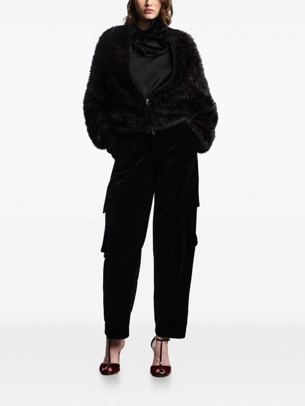 EMPORIO ARMANI buy online Ruffled Neckline Sweater