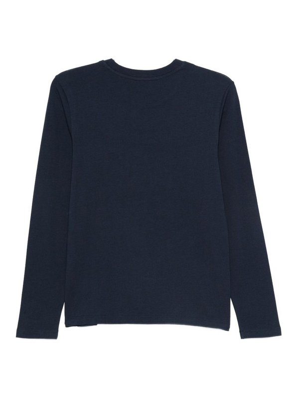 EMPORIO ARMANI: Tops y camisetas sin mangas online - Top - Azul