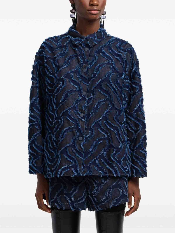 The Best Shops EMPORIO ARMANI: blazers - Cotton Jacket