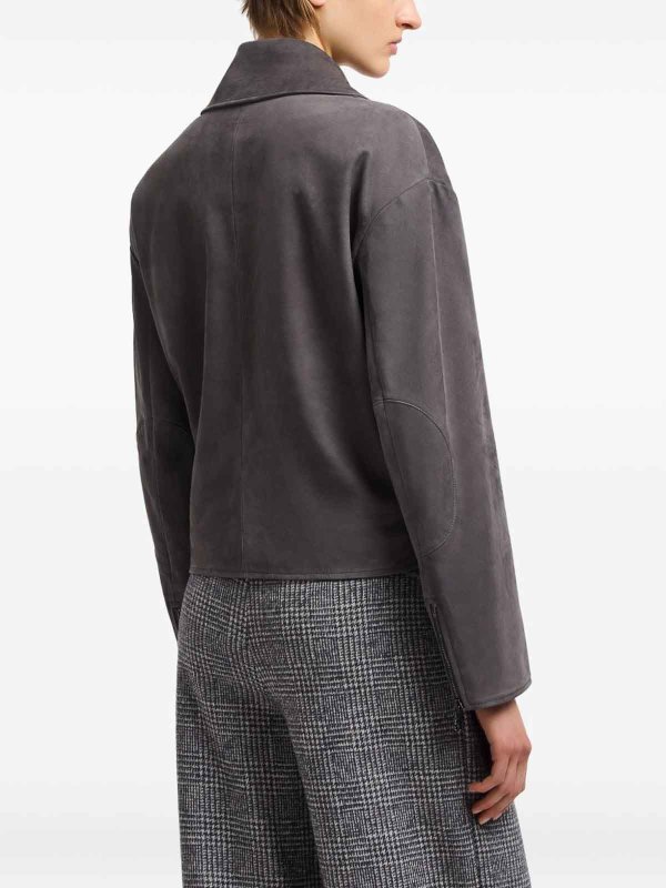 EMPORIO ARMANI buy online Chaqueta De Cuero - Gris