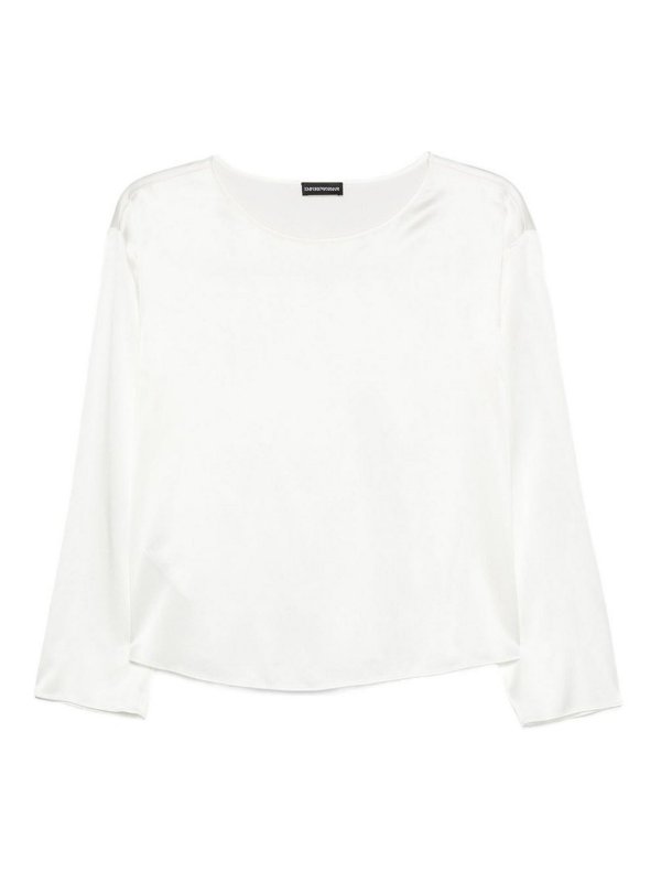 EMPORIO ARMANI: Tops und Tank Tops - Top - Weiß