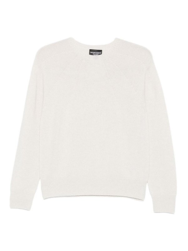 EMPORIO ARMANI: crew necks - Cashmere Crewneck Sweater