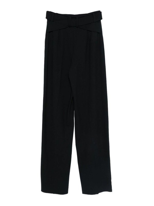 The Best Shops EMPORIO ARMANI: casual trousers - Wool Trousers
