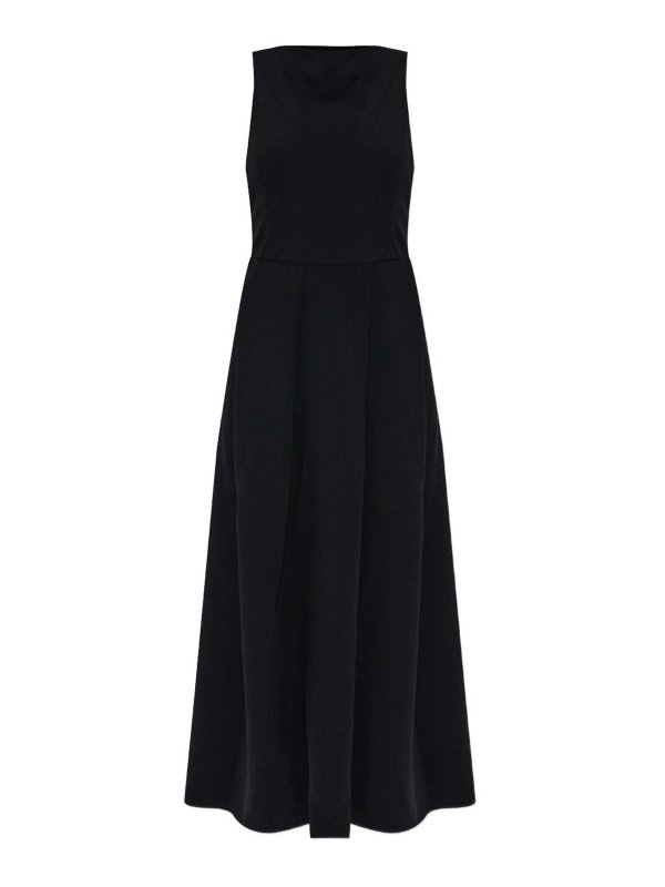 EMPORIO ARMANI: crew necks - Sleeveless Long Dress