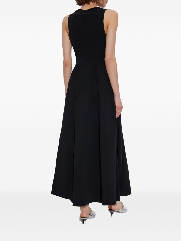 EMPORIO ARMANI: crew necks online - Sleeveless Long Dress