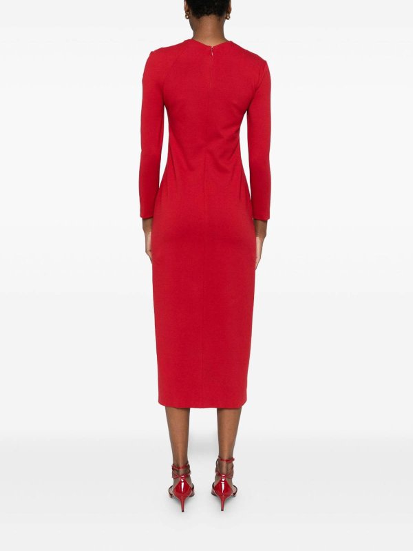 EMPORIO ARMANI: knee length dresses online - Midi Dress