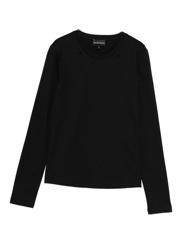 EMPORIO ARMANI: Camisetas - Camiseta - Negro