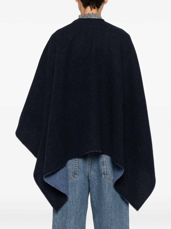 EMPORIO ARMANI: Capas  y Ponchos online - Capa - Azul