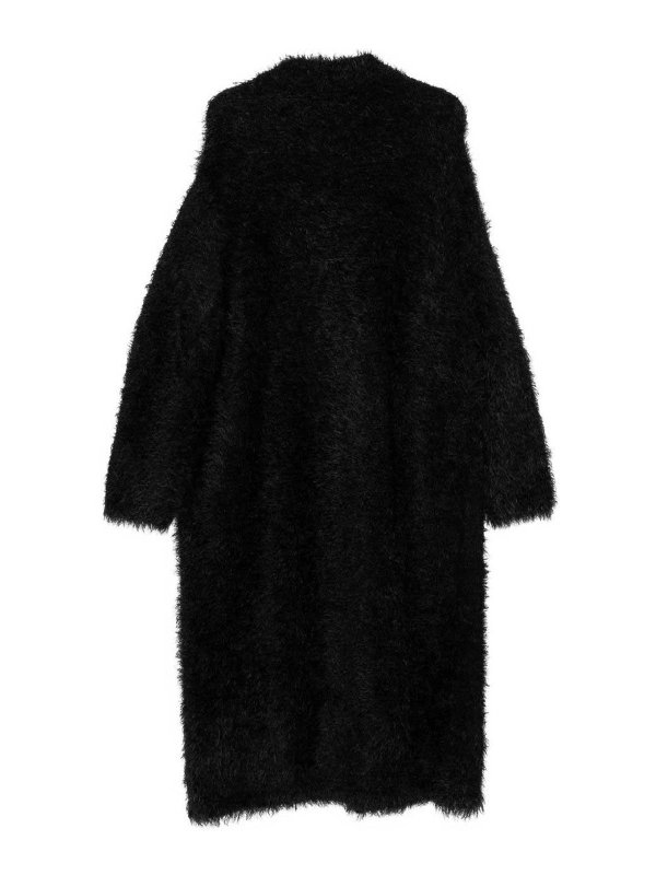 EMPORIO ARMANI: 毛皮＆シアリングコート online - 毛皮/ムートンコート - 黒
