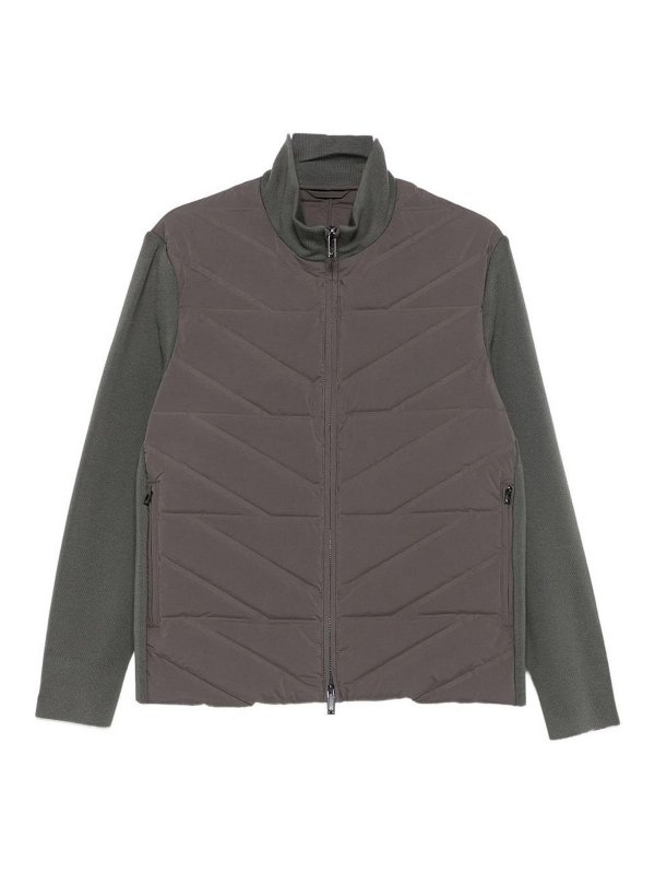 EMPORIO ARMANI: Bomberjacken - Bomberjacke - Grau
