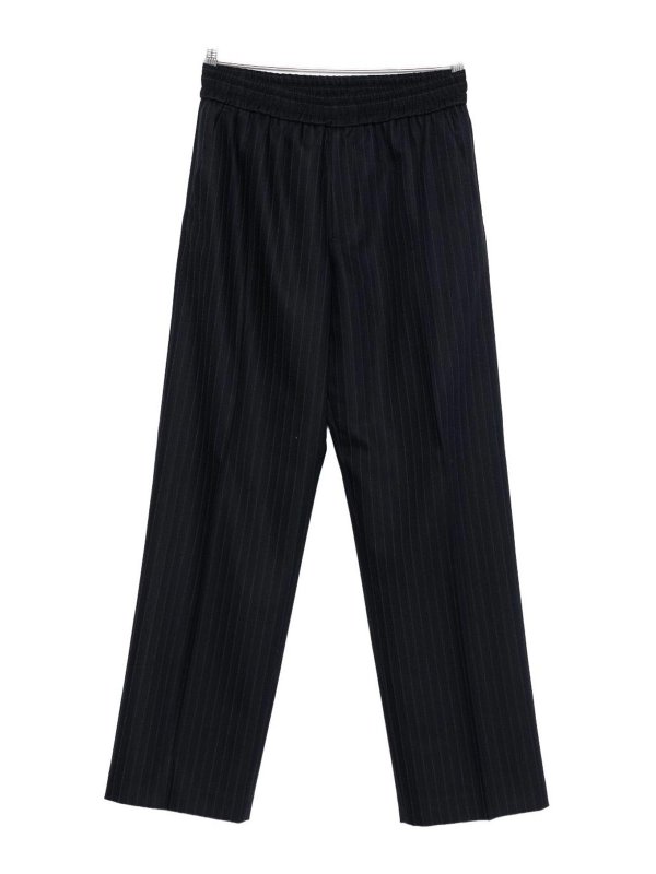 GOLDEN GOOSE: casual trousers - Wool Wide-Leg Trousers