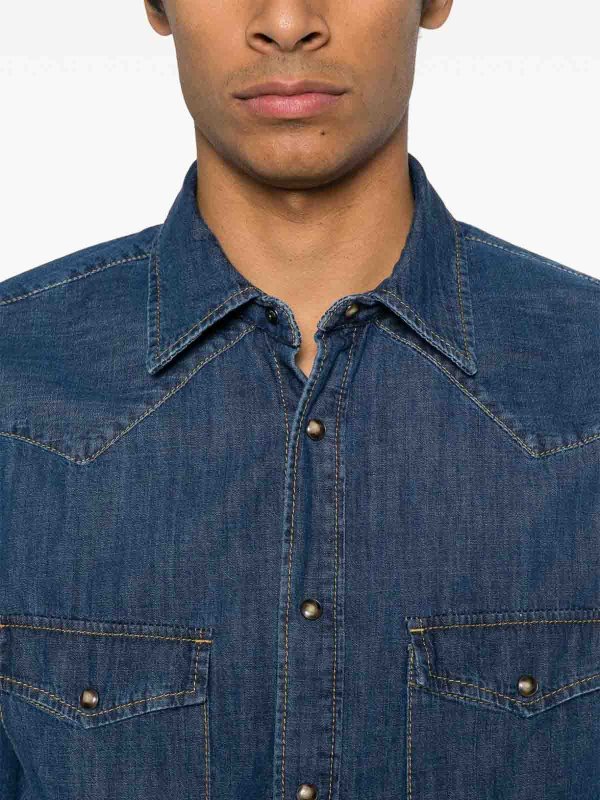 JACOB COHEN buy online Cotton Western Shirt