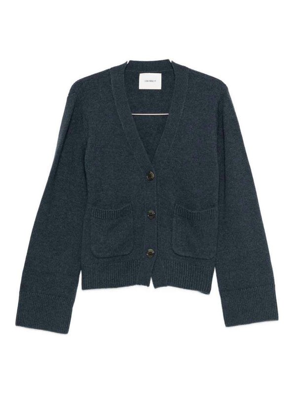 LISA YANG: Cardigans - Cardigan - Blau