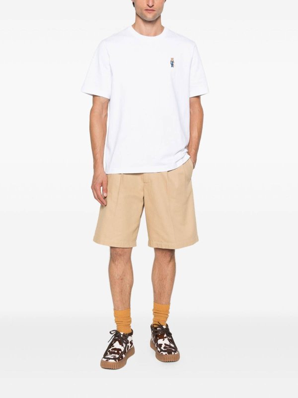 The Best Shops MAISON KITSUNÉ: T-shirts - T-Shirt - Blanc