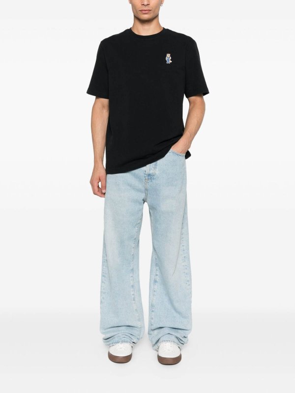 The Best Shops MAISON KITSUNÉ: t-shirt - T-shirt in cotone Dressed Fox