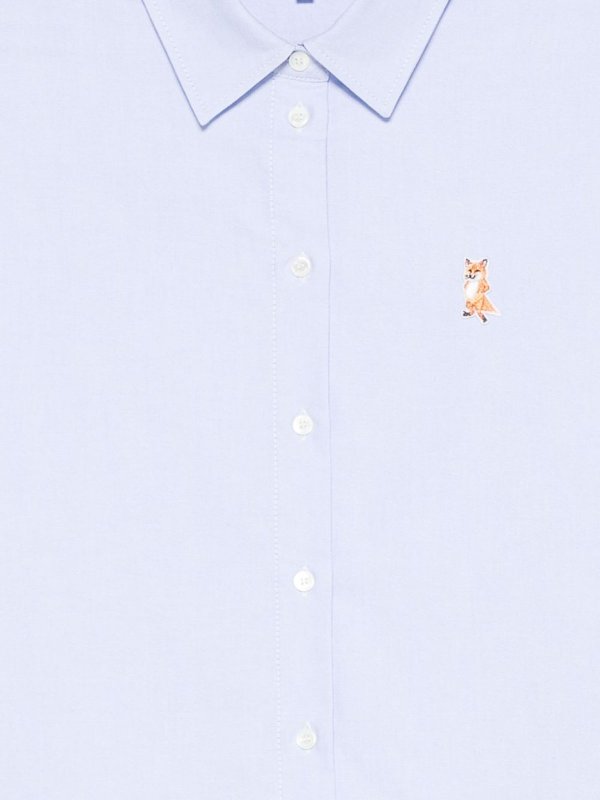 The Best Shops MAISON KITSUNÉ: casual jackets - Lady Fox Cotton Shirt