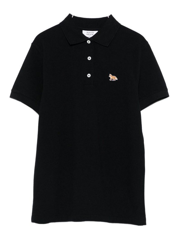 MAISON KITSUNÉ: polo shirts - Baby Fox Cotton Polo Shirt