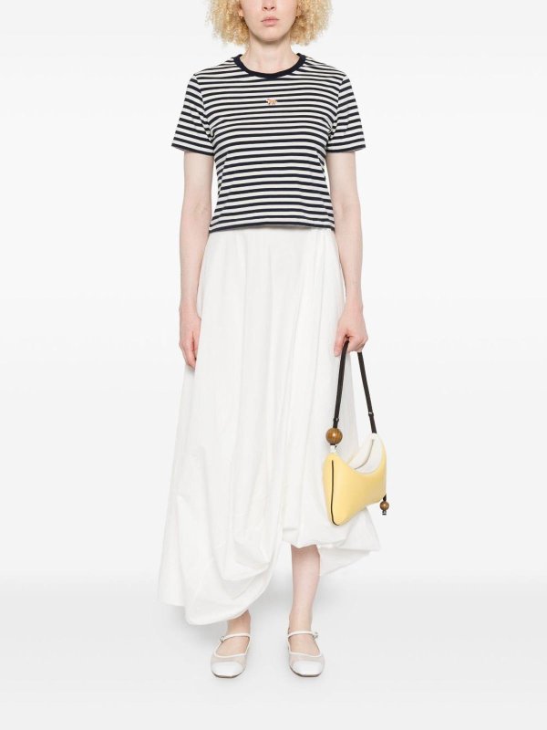 MAISON KITSUNÉ buy online Baby Fox Striped Cotton T-Shirt