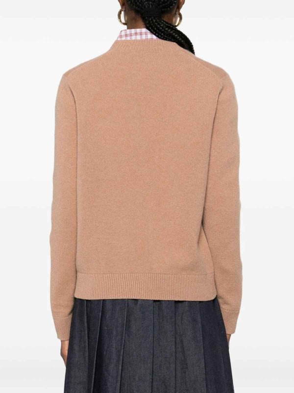 The Best Shops MAISON KITSUNÉ: crew necks - Baby Fox Wool Jumper