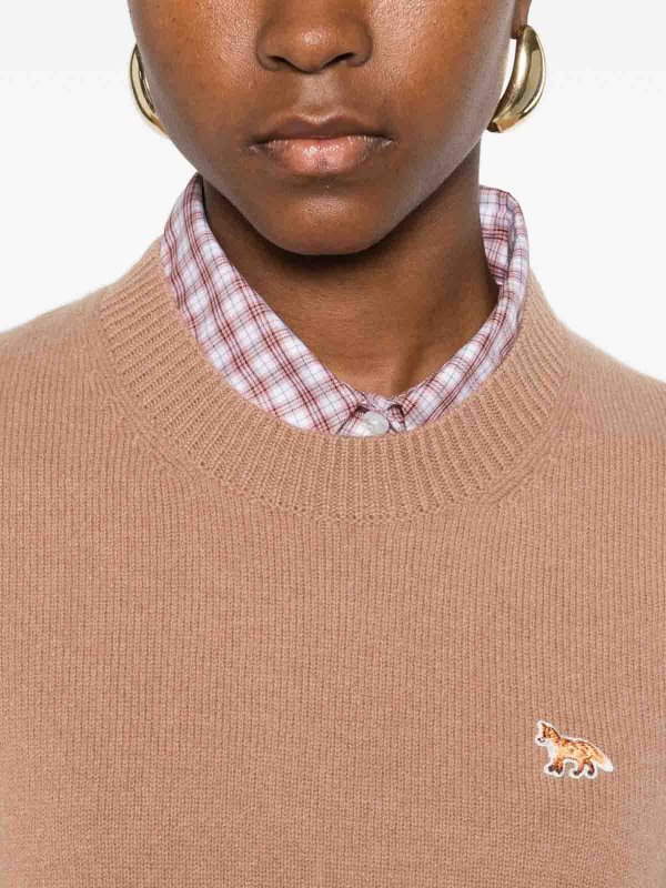 Baby Fox Wool Jumper shop online: MAISON KITSUNÉ