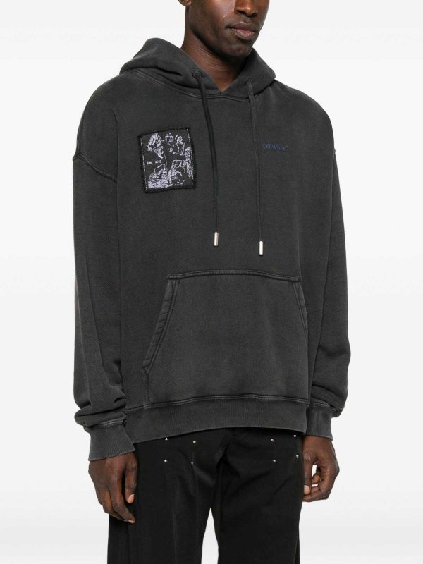 OFF-WHITE: Sweatshirts und Pullover online - Sweatshirt - Schwarz