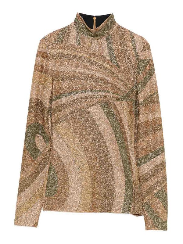 EMILIO PUCCI: Top e canotte - Top stampata
