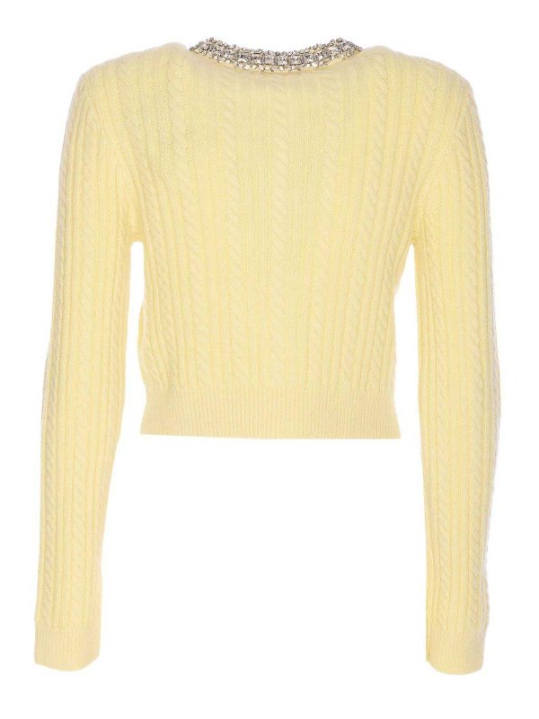 The Best Shops Self Portrait: cardigans - Crewneck Cardigan