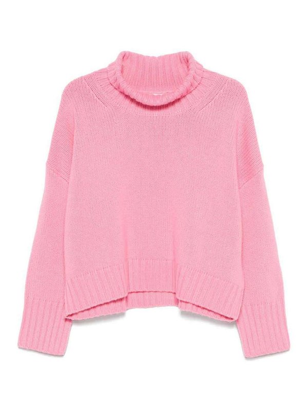 SOFT GOAT: maglia collo rotondo - Maglia Dolcevita Girlfriend in Cashmere