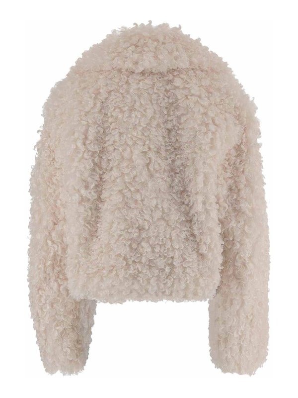 STAND STUDIO: Pelz und Shearling online - Pelz - Weiß