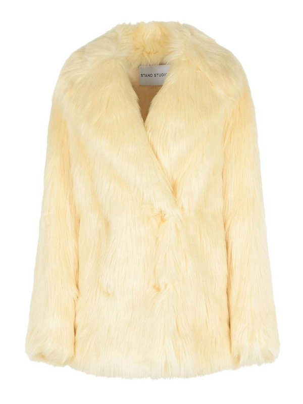 STAND STUDIO: Pellicce e montoni - Cappotto in pelliccia sintetica Kataline