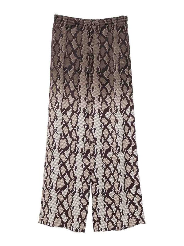 STELLA McCARTNEY: casual trousers - Printed Pajama Trousers