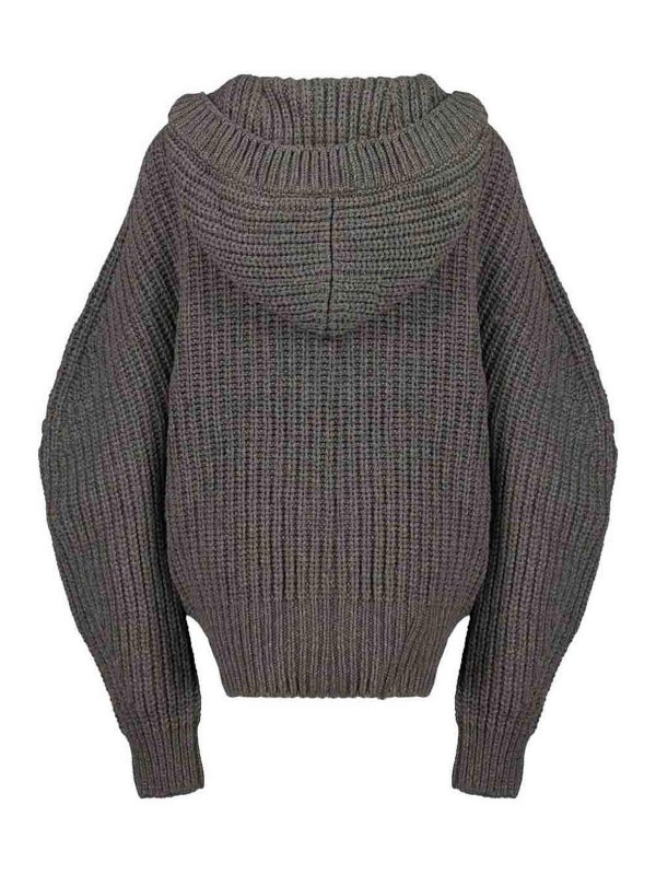 STELLA McCARTNEY: cardigans online - Wool Hooded Cardigan