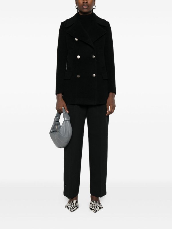 The Best Shops TAGLIATORE: ニーレングスコート - 膝丈コート - 黒