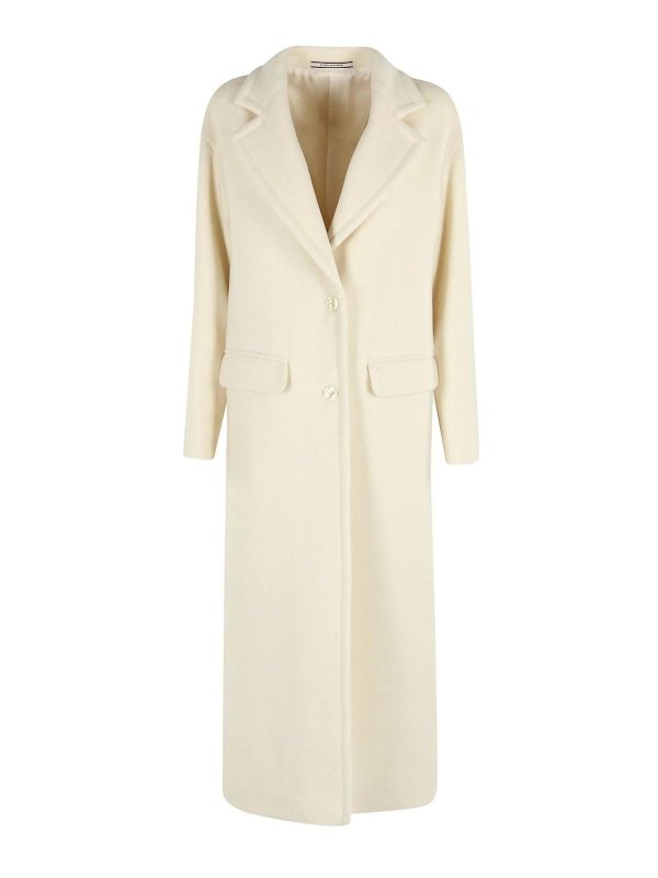 TAGLIATORE: ニーレングスコート - 膝丈コート - クリーム