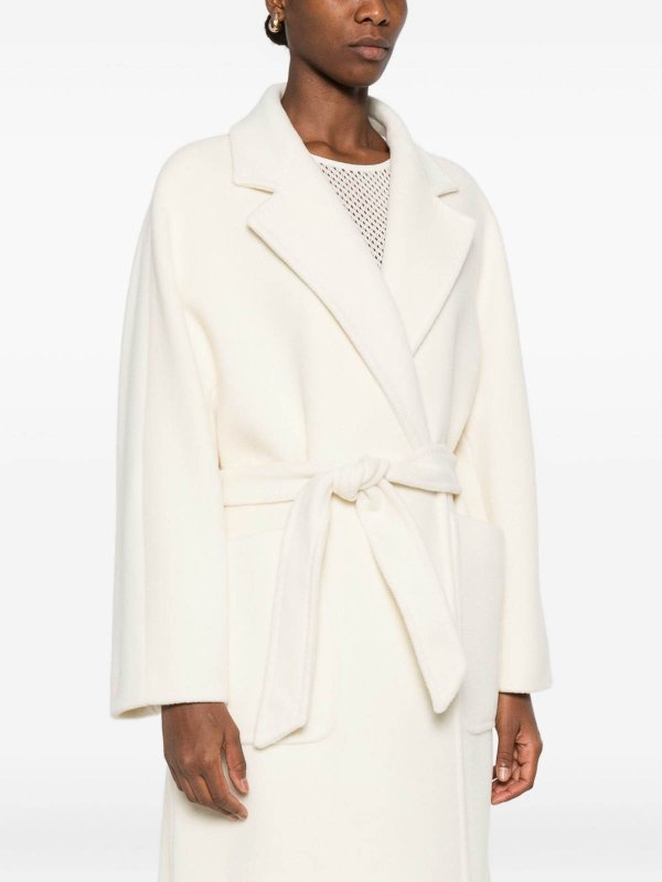 The Best Shops TAGLIATORE: long coats - Wool Long Coat