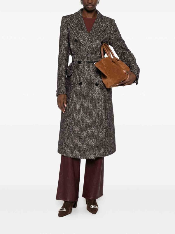 TAGLIATORE buy online Wool Blend Double-Breasted Coat