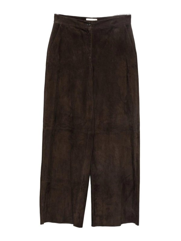 VIA MASINI 80: Pantalones casual - Pantalón Casual - Marrón