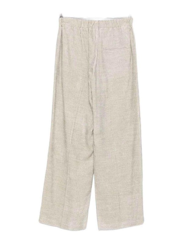 ALYSI: Pantalons casual online - Pantalons Décontractés - Gris Clair