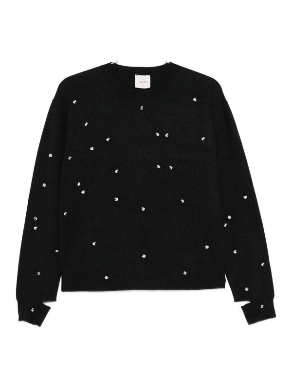 ALYSI: Pull col rond - Pull Col Rond - Gris