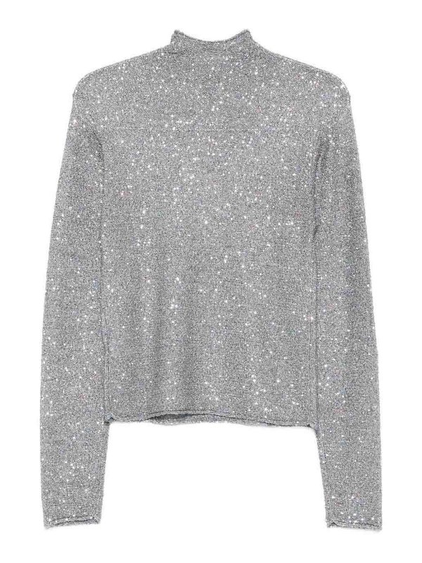 ALYSI: maglia collo rotondo online - Maglione a collo alto