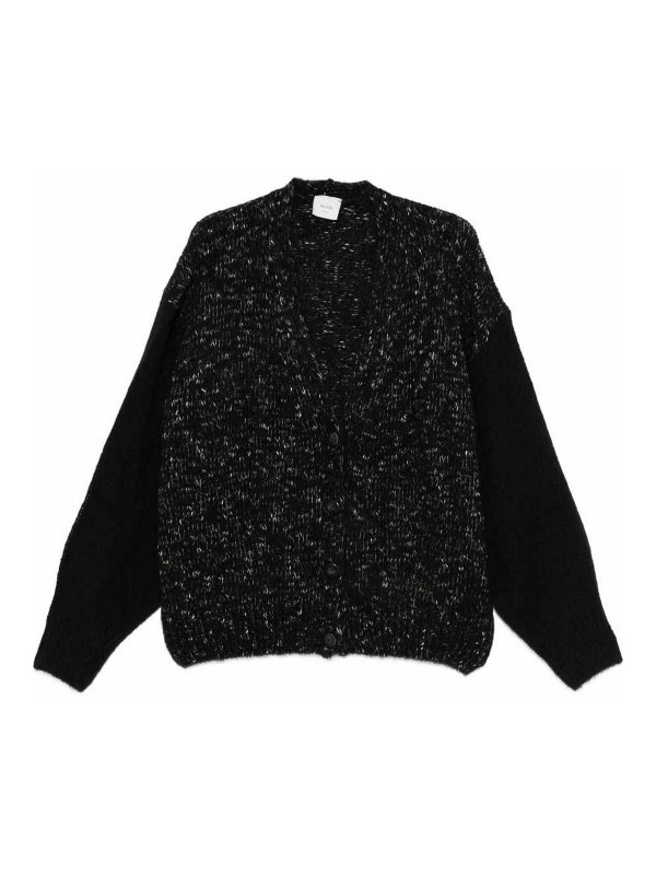 ALYSI: Cardigans - Cardigan - Noir