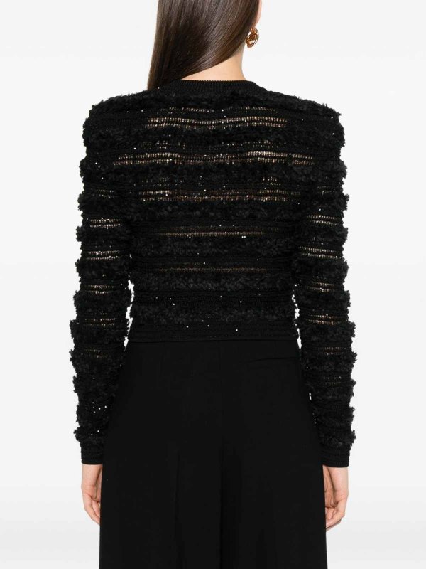 Cardigan - Schwarz shop online: Balmain