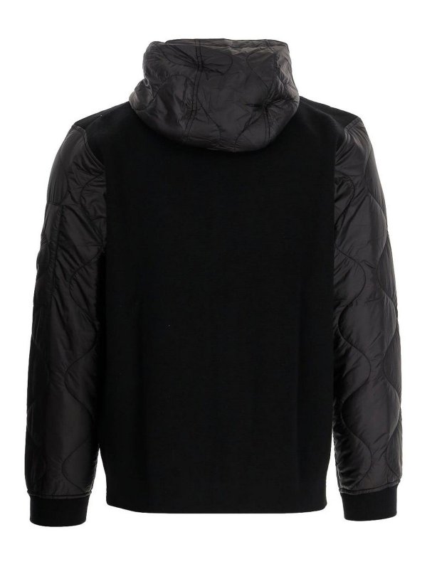 C.P. COMPANY: cardigans online - Wool Hooded Cardigan