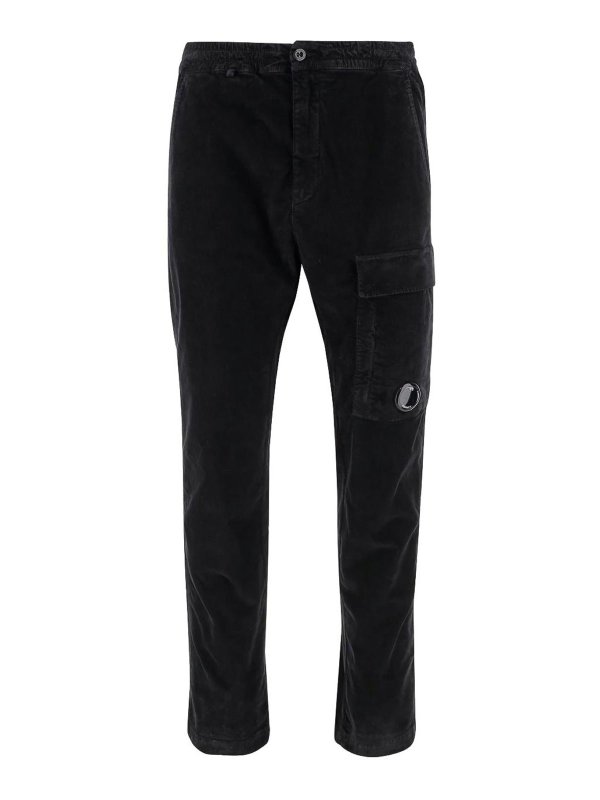 C.P. COMPANY: Casual Hosen - Casual Hose - Schwarz