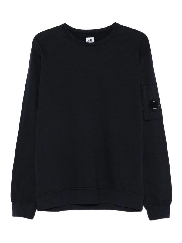 C.P. COMPANY: crew necks - Cotton Crewneck Sweatshirt